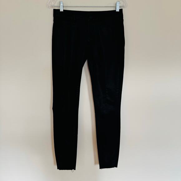 Articles of Society Womens Sarah Release Hem Skinny Fit Black Jeans Size 26 - Picture 3 of 13